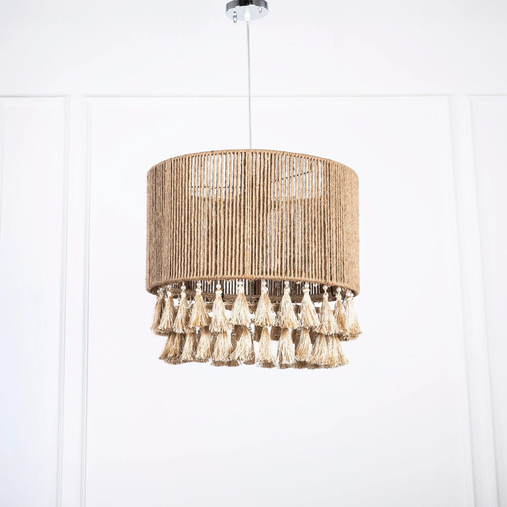 Burlap Ceiling Lamp Size:45CM x 35CM