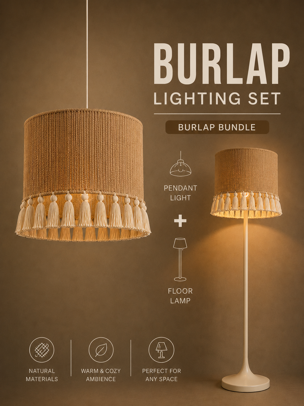 Burlap Boho Bundle