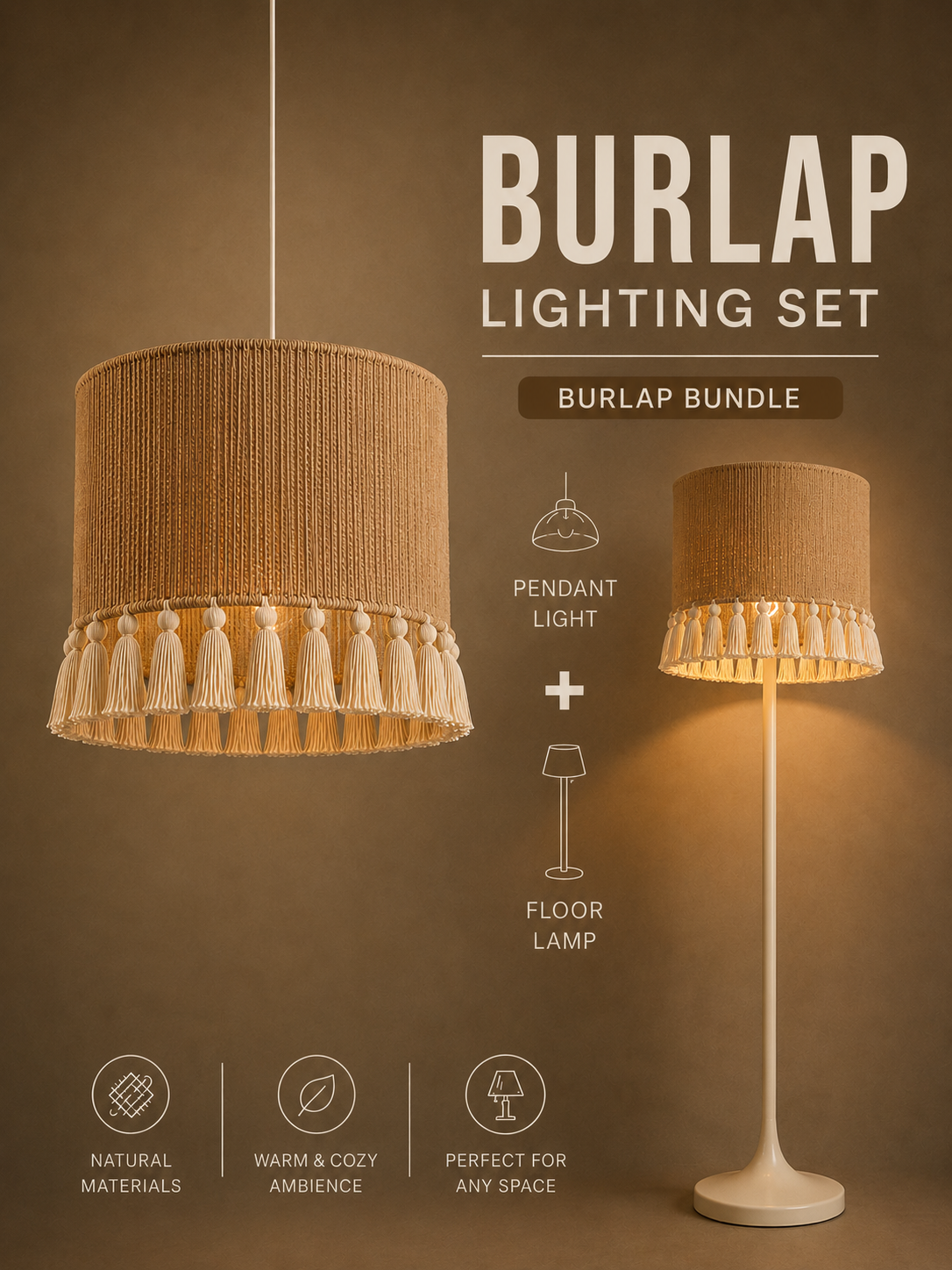 Burlap Boho Bundle