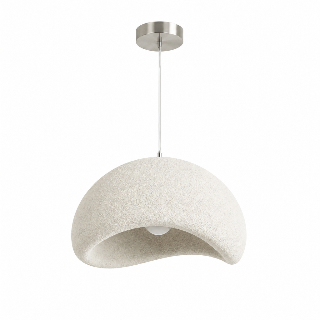Organic Fiberglass Pendant Lamp