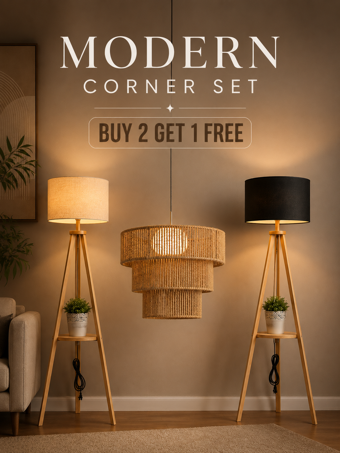 Modern Corner Set