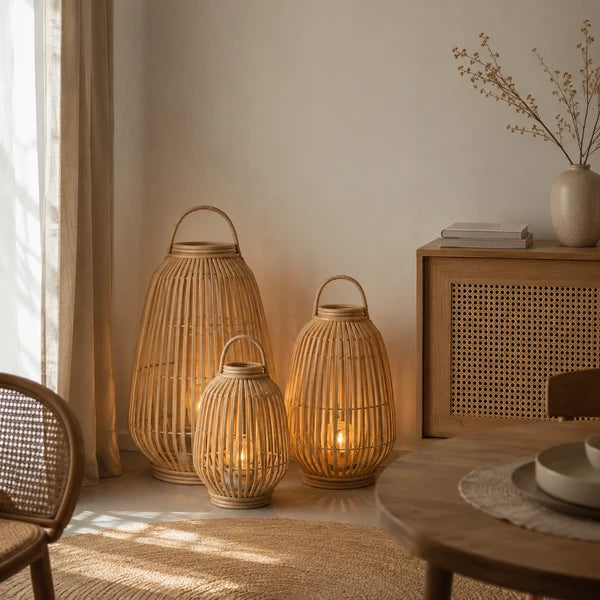 Bambo Boho Floor Lamp