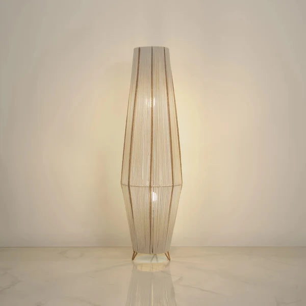 Makrami Boho Floor Lamp