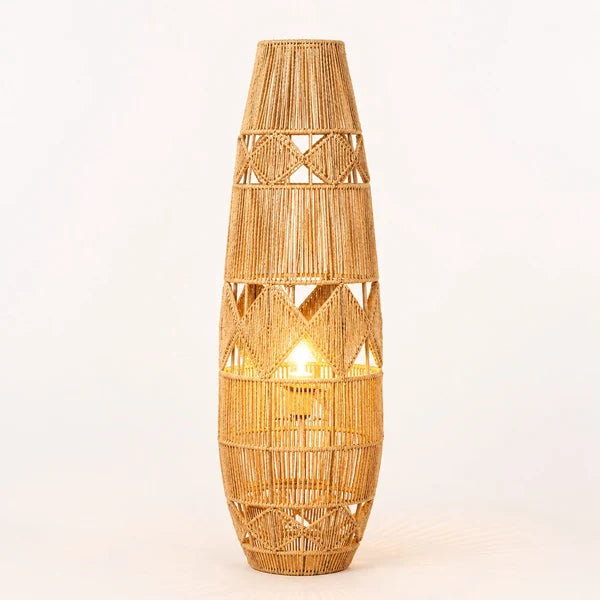Makrami Boho Floor Lamp