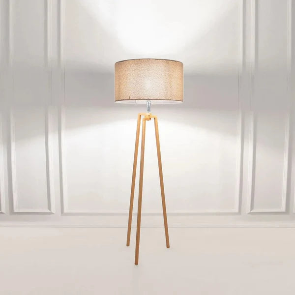 Modern floor lamp - Sand beige